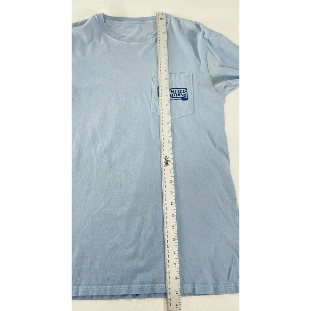 Volunteer Traditions Pocket Long‎ sleeve T-Shirt Tri Star TENNESSEE size M Read
